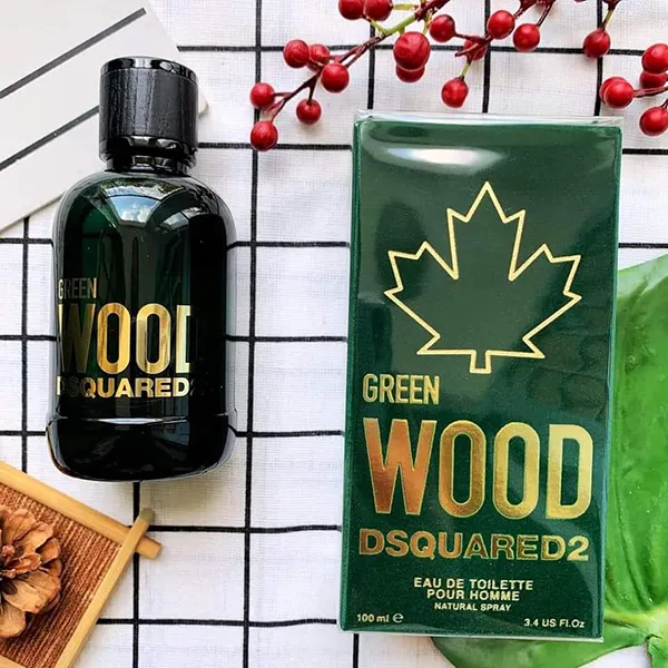 Nước Hoa Nam Dsquared2 Green Wood Pour Homme EDT 100ml - Nước hoa - Vua Hàng Hiệu