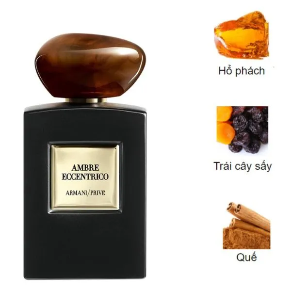 Nước Hoa Unisex Giorgio Armani Prive Ambre Eccentrico EDP 100ml - Nước hoa - Vua Hàng Hiệu
