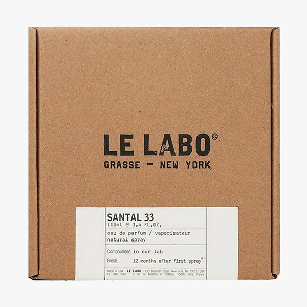 Nước Hoa Unisex Le Labo Santal 33 Eau De Parfum (EDP) 100ml