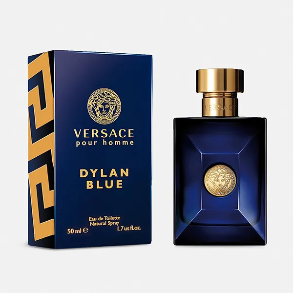 Nước Hoa Nam Versace Pour Homme Dylan Blue Eau De Toilette (EDT) 50ml