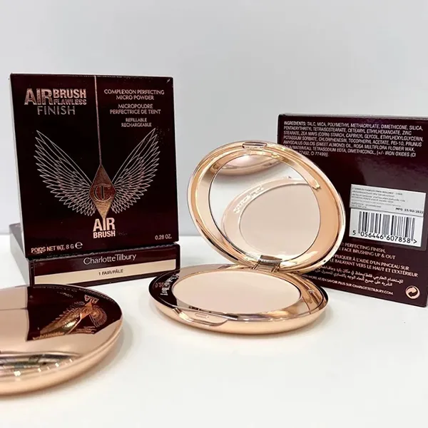 Phấn Phủ Dạng Nén Charlotte Tilbury Airbrush Flawless Finish Tone 1 Fair