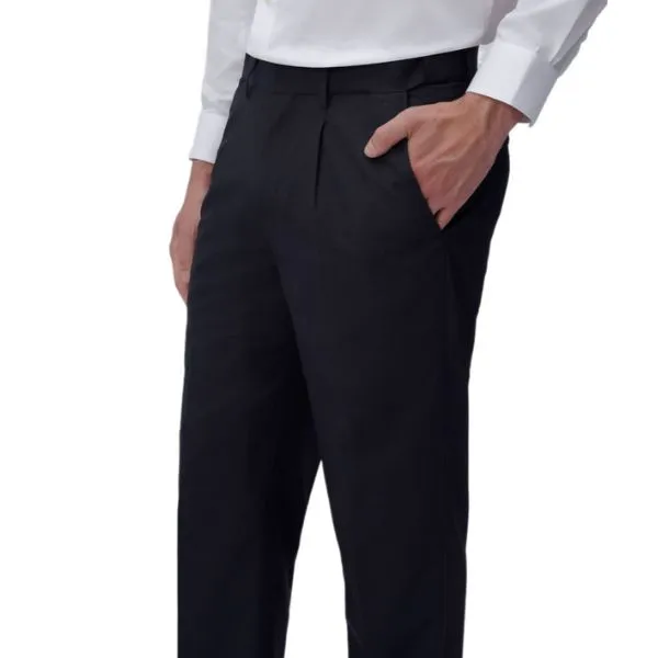 Quần Âu Nam Giovanni Dress Pant GPT0074-1NN Màu Tím Than Size 32