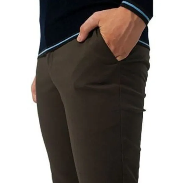 Quần Dài Nam Giovanni GCN0025-1DM Màu Xanh Lá Sẫm Size 31