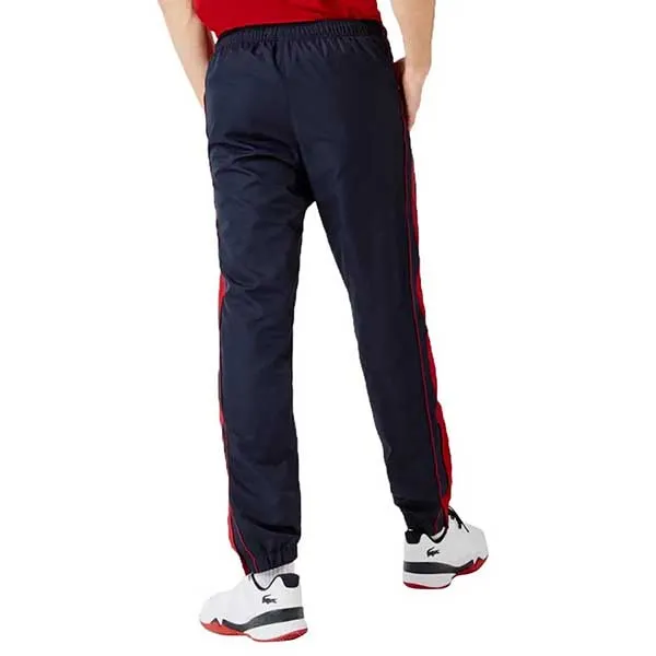 Quần Gió Nam Lacoste Men's Tracksuit XH0786 Màu Xanh/Đỏ Size 3 - Thời trang - Vua Hàng Hiệu