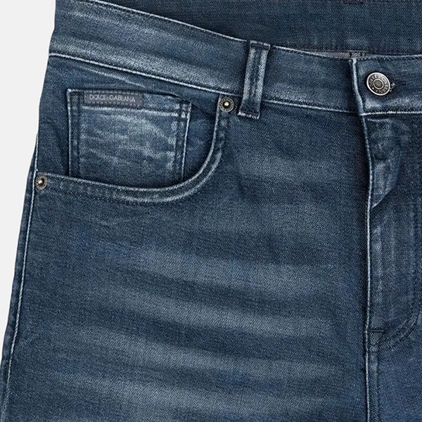 Quần Jean Nam Dolce & Gabbana D&G GYZR1D G8CL9 Màu Xanh Size 46 - Thời trang - Vua Hàng Hiệu