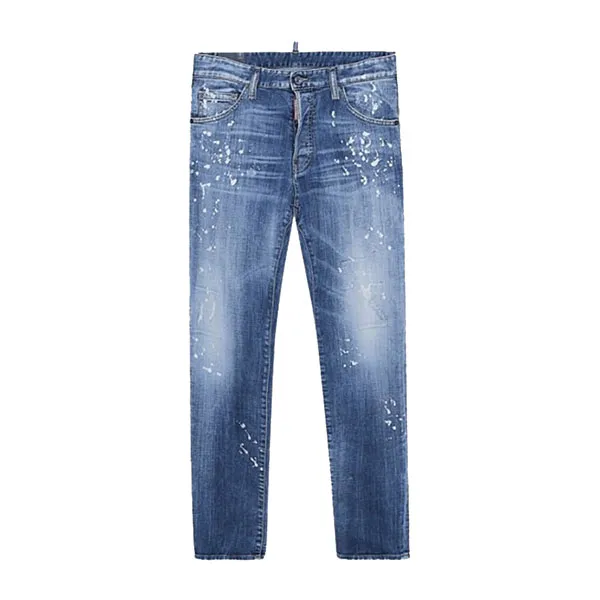 Quần Jean Nam Dsquared2 Blue Denim Wash Cool Guy Fit - S71LB1108 S30342 470 Màu Xanh Size 48