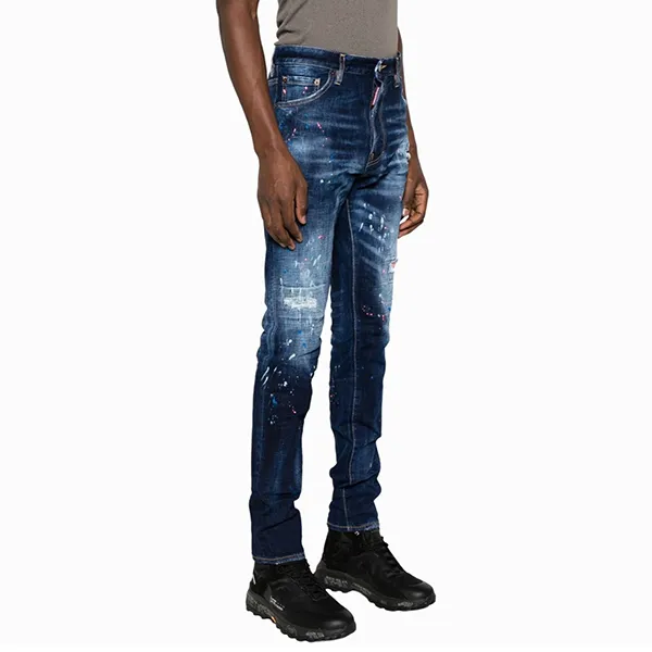 Quần Jean Nam Dsquared2 Wash S74LB1458S30664 Màu Xanh Size 54
