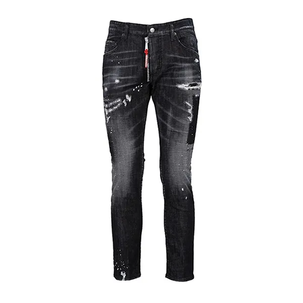 Quần Jean Nam Dsquared2 Wash Skater S74LB1451 Màu Đen Xám Size 50 - Thời trang - Vua Hàng Hiệu