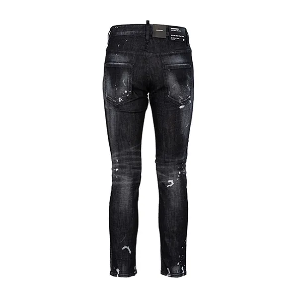 Quần Jean Nam Dsquared2 Wash Skater S74LB1451 Màu Đen Xám Size 50 - Thời trang - Vua Hàng Hiệu