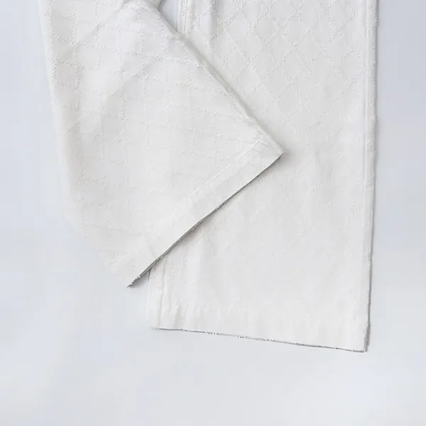 Quần Jean Nữ Chester Charles In White Denim Logo C104S 0120 F2WH Màu Trắng Size XS