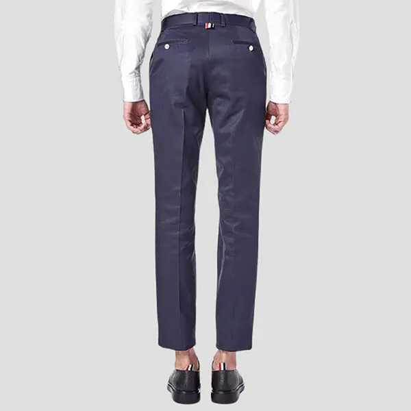 Quần Kaki Nam Thom Browne MTU 187A 01443 415 Màu Xanh Navy Size 1