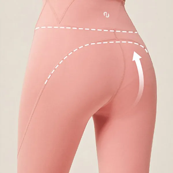 Quần Legging Nữ Nerdy Fit Slim Cotton Brushed Active Pink Màu Hồng Size S