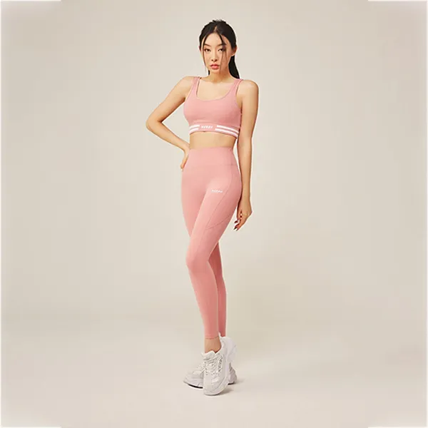 Quần Legging Nữ Nerdy Fit Slim Cotton Brushed Active Pink Màu Hồng Size S
