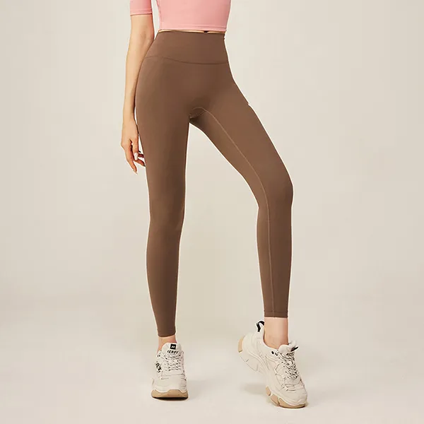 Quần Leggings Nữ Nerdy Fit Slim Cotton Brushed Active Brown Màu Nâu Size S - Thời trang - Vua Hàng Hiệu