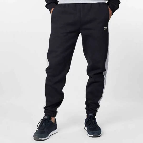 Quần Nỉ Nam Lacoste Men's Sweatpants C0025 Màu Xám Đen Size 2