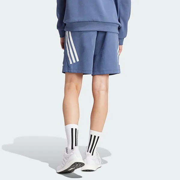Quần Short Nam Adidas 3 Sọc Sport Future Icons IR9199 Màu Xanh Size S