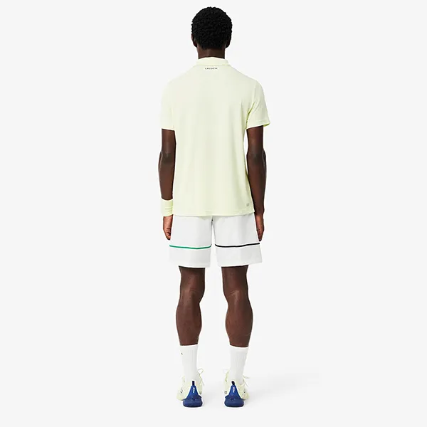 Quần Short Nam Lacoste Men's Lightweight Tennis GH7460 51 001 Màu Trắng Size 4
