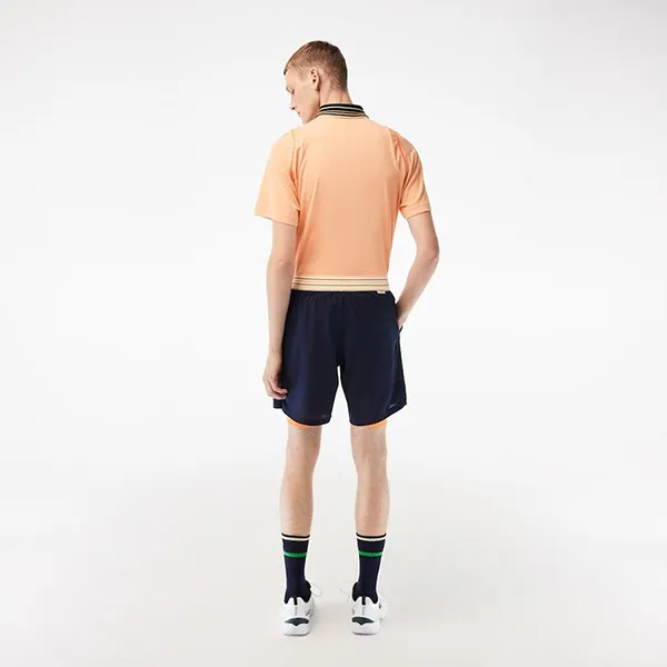 Quần Short Nam Lacoste Sport Roland Garros Edition GH6370 7YD Màu Xanh Navy Size S