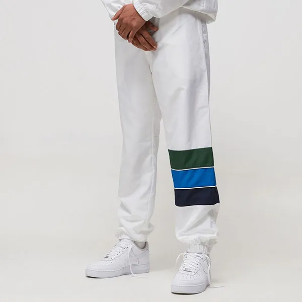 Quần Thể Thao Nam Lacoste Striped Colourblock Track Pant Màu Xanh Trắng Size S - Thời trang - Vua Hàng Hiệu