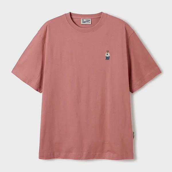 Set Áo Phông WHOAU Steve Solid T-shirt WHRAF2351U Màu Trắng - Hồng Size S - Thời trang - Vua Hàng Hiệu