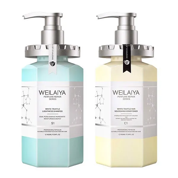 Set Dầu Gội Và Dầu Xả Tóc Weilaiya Phục Hồi Đa Tầng Truffle Weilaiya (450ml x 2) - Chăm sóc tóc - Vua Hàng Hiệu