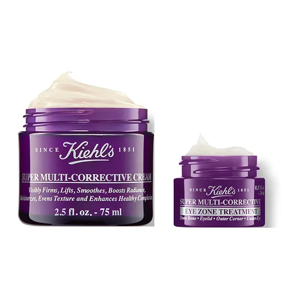 Set Dưỡng Da Kiehl's Super Multi Correctors for Face + Eye Skincare 2 Món ( Kem Dưỡng 75ml + Kem Mắt 14ml) - Mỹ phẩm - Vua Hàng Hiệu