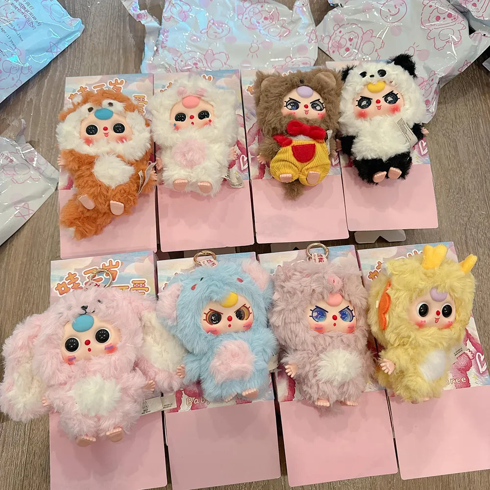 Set Móc Khóa Baby Three V3 Mini Cute Series Blind Box Phối Màu
