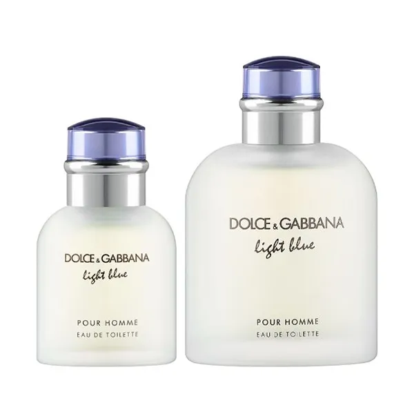 Set Nước Hoa Nam Dolce & Gabbana D&G Light Blue Pour Homme EDT (125ml + 40ml) - Nước hoa - Vua Hàng Hiệu