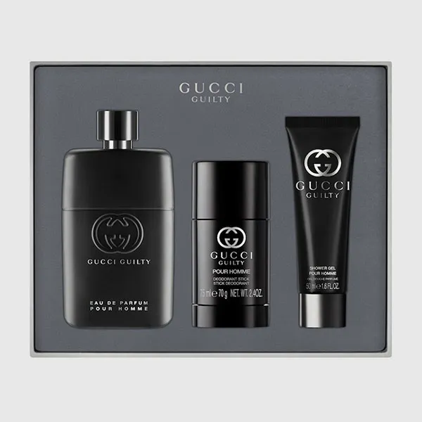 Set Nước Hoa Nam Gucci Guilty Pour Homme Eau de Parfum Spring Gift Set