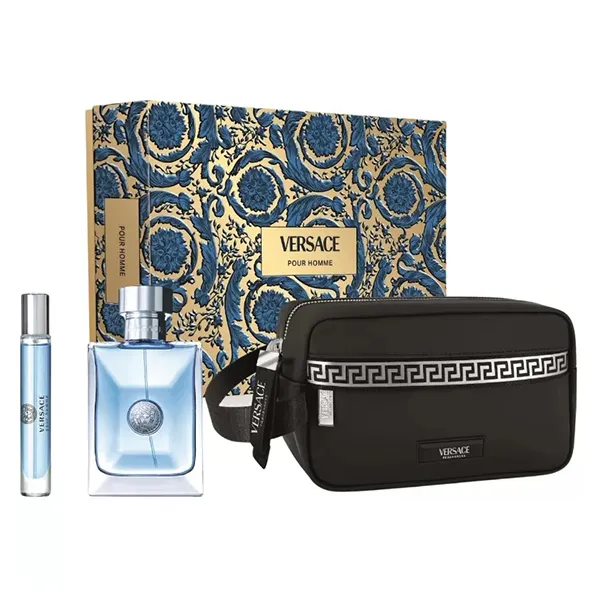 Set Nước Hoa Nam Versace Pour Homme EDT Giftset 3 Món - Nước hoa - Vua Hàng Hiệu