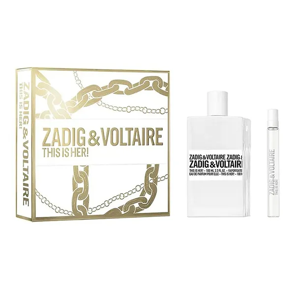 Set Nước Hoa Nữ Zadig & Voltaire This is Her EDP (100ml + Mini 10ml) - Nước hoa - Vua Hàng Hiệu