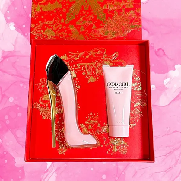 Set Nước Hoa Và Dưỡng Thể Nữ Carolina Herrera Good Girl Blush (EDP 80ml + Lotion 100ml)