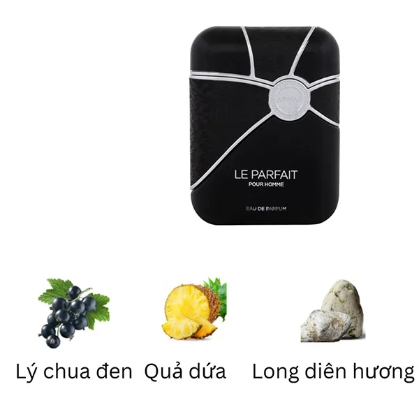 Set Quà Lễ Hội Twinkle Box Nước Hoa Nam Armaf Le Parfait Pour Homme EDP 3 Món