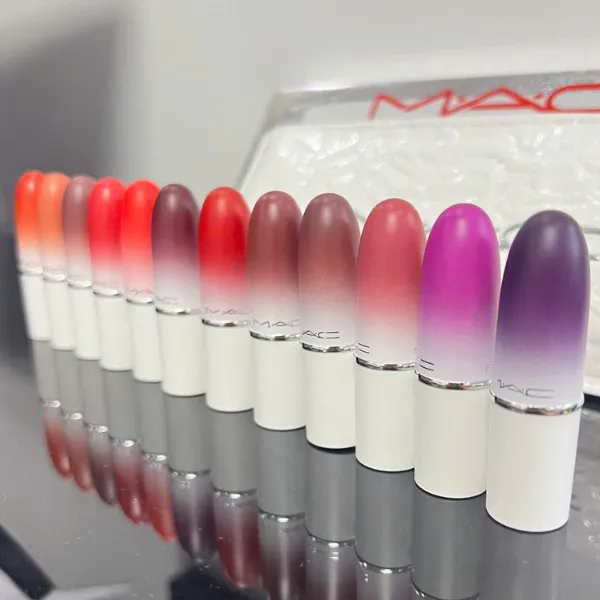 Set Son MAC Lip By The Dozen Mini Powder Kiss Lipstick (1.5g x 12) - Son Môi - Vua Hàng Hiệu