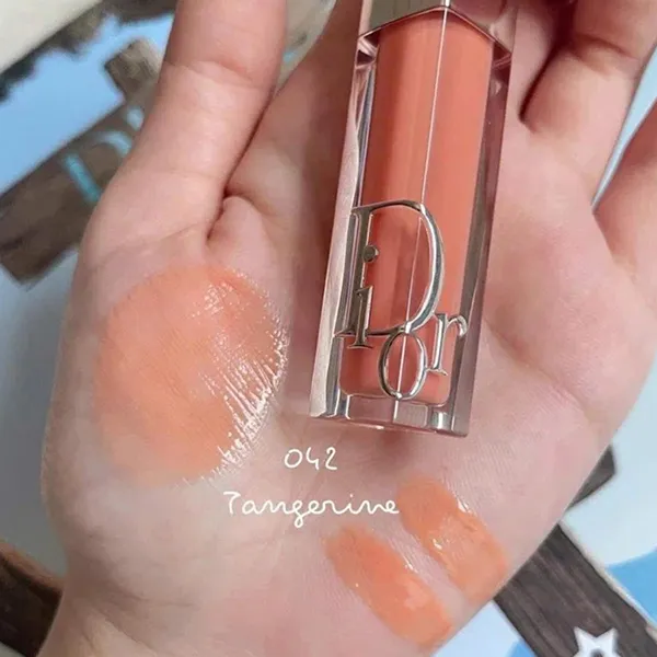Son Bóng Dior 042 Tangerine Addict Lip Maximizer Màu Cam Đất - Son Môi - Vua Hàng Hiệu