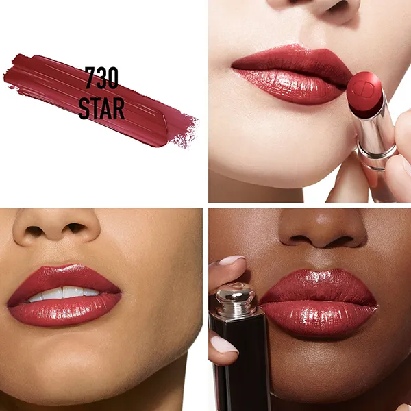 Son Dior Addict Hydrating Shine Lipstick 730 Star Màu Đỏ Nâu