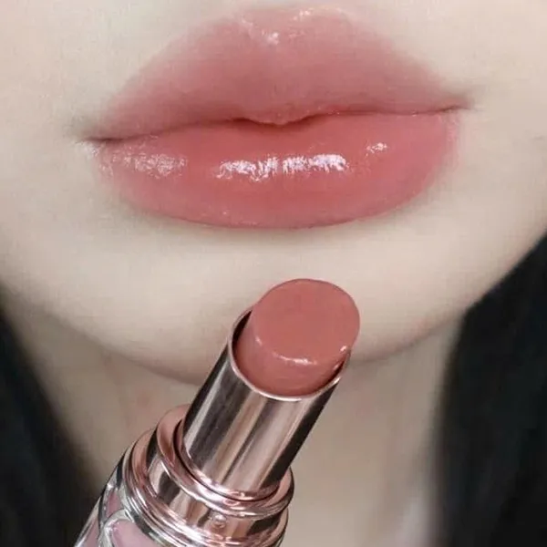 Son Dưỡng YSL Yves Saint Laurent Loveshine Candy Glow 3B Rosewood Blush Màu Hồng Gỗ - Son Môi - Vua Hàng Hiệu