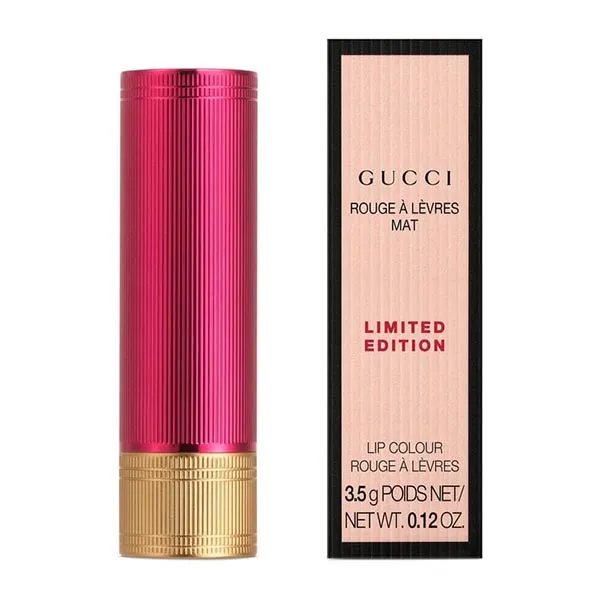 Son Gucci Rouge À Lèvres Mat Limited Edition 505 Janet Rust Màu Đỏ Gạch