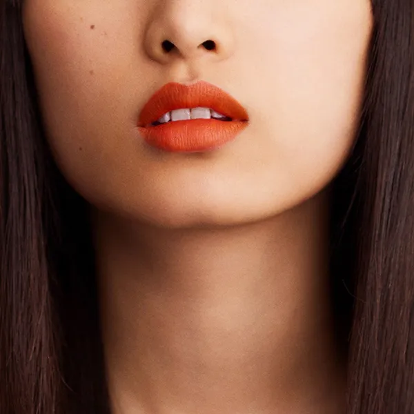 Son Hermès Rouge Satin Lipstick 33 - Orange Boîte Màu Cam Tươi