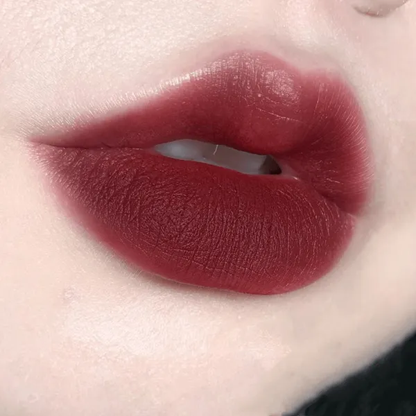 Son Kem MAC Locked Kiss Ink 24HR Lipcolour 85 Poncy Màu Đỏ Trầm - Son Môi - Vua Hàng Hiệu