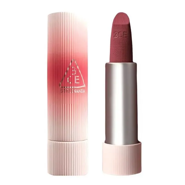 Son Lì 13 De Marzo 3CE Cashmere Hug Lipstick 10 Dreamy Màu Hồng Nâu - Son Môi - Vua Hàng Hiệu