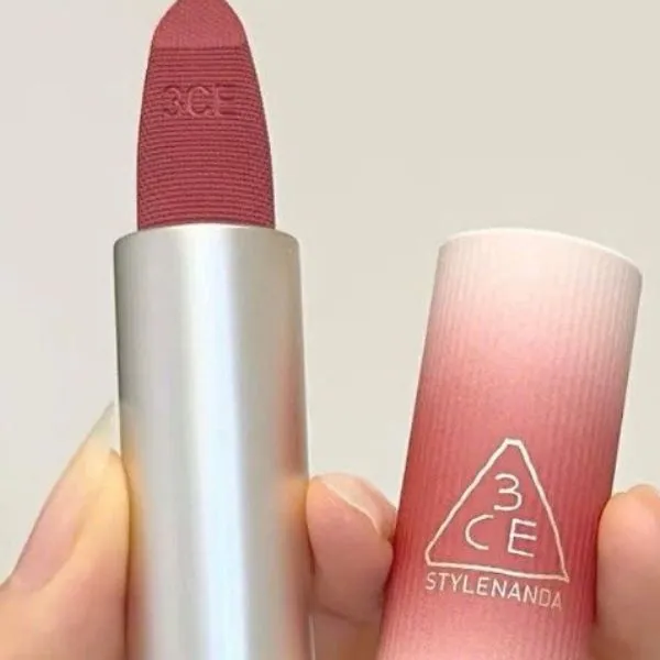 Son Lì 13 De Marzo 3CE Cashmere Hug Lipstick 10 Dreamy Màu Hồng Nâu - Son Môi - Vua Hàng Hiệu