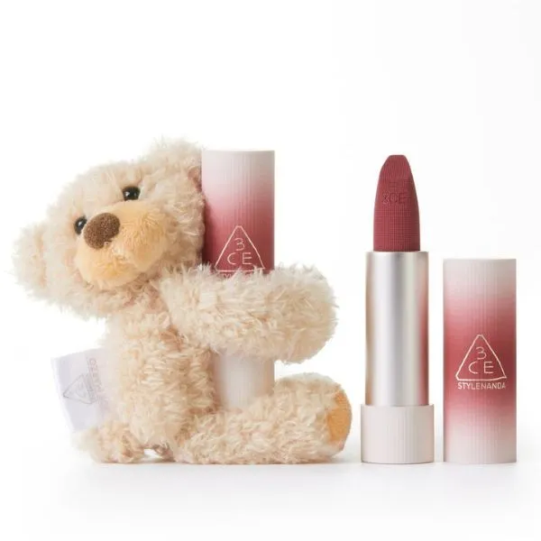 Son Lì 13 De Marzo 3CE Cashmere Hug Lipstick 10 Dreamy Màu Hồng Nâu - Son Môi - Vua Hàng Hiệu