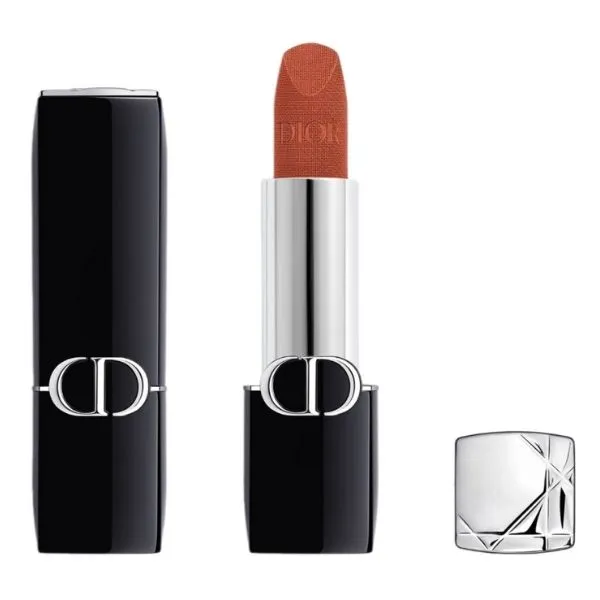 Son Lì Dior Rouge Dior Couture Color Lipstick 539 Terra Bella Velvet Finish Màu Đỏ Cam