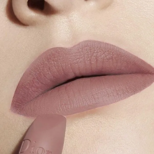 Son Lì Dior Velvet 220 Beige Couture Màu Hồng Nude
