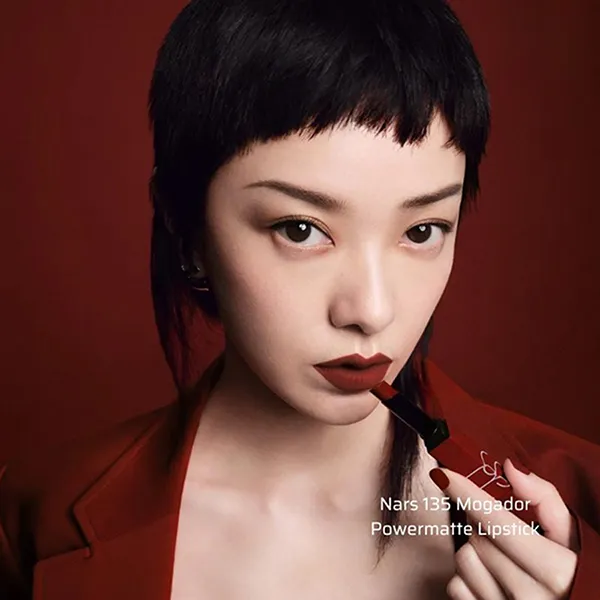 Son Nars Powermatte Lipstick 135 Mogador Màu Đỏ Gạch 1.5g