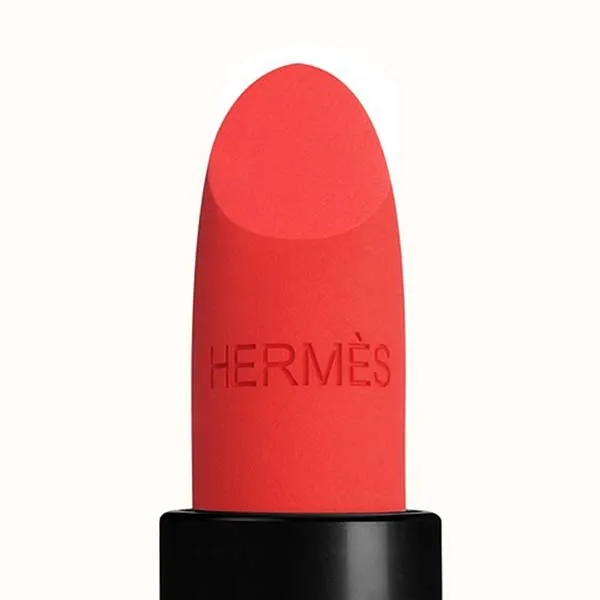Son Rouge Hermès Rouge À Lèvres Matte 46 Rouge Exotique Màu Đỏ Cam - Son Môi - Vua Hàng Hiệu