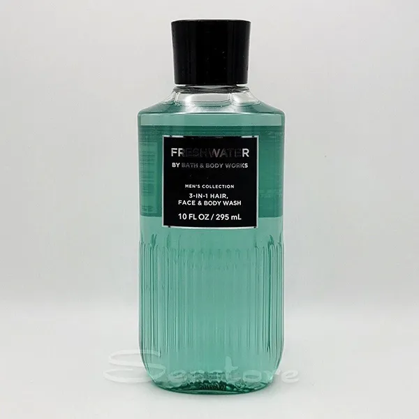 Sữa Tắm, Gội Và Rửa Mặt Nam Bath & Body Works Freshwater 3in1 295ml