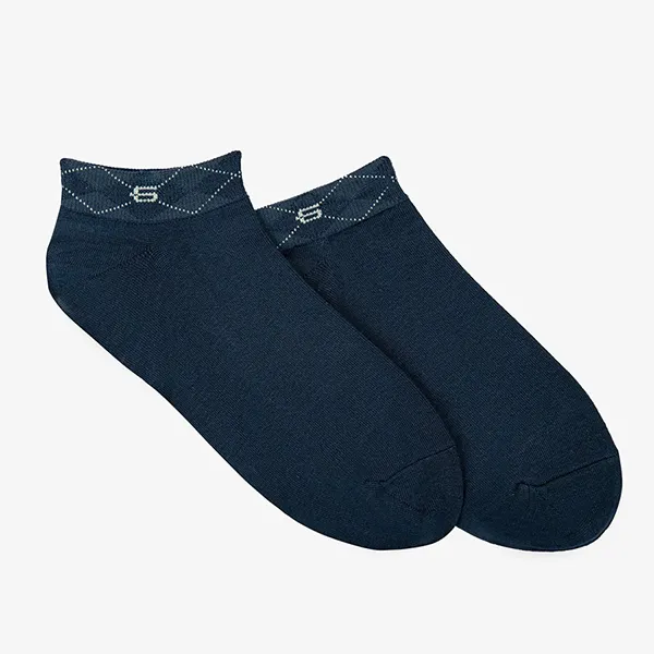 Tất Nam Giovanni GSO0017-1 Màu Xanh Navy
