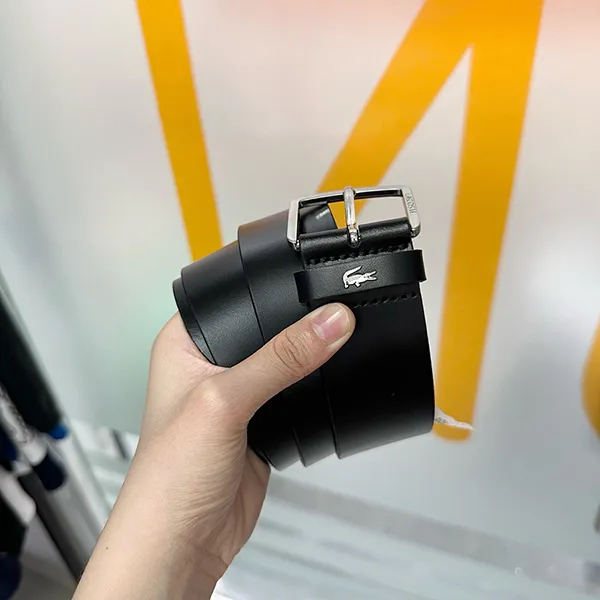 Thắt Lưng Da Nam Lacoste Bản 3,5cm RC3014 000 Màu Đen Size 110 - Thời trang - Vua Hàng Hiệu